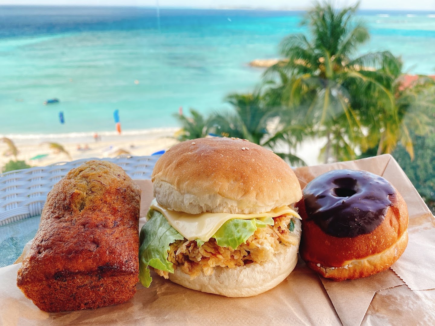Fine Bake by Suzy: appetizing food with beautiful view