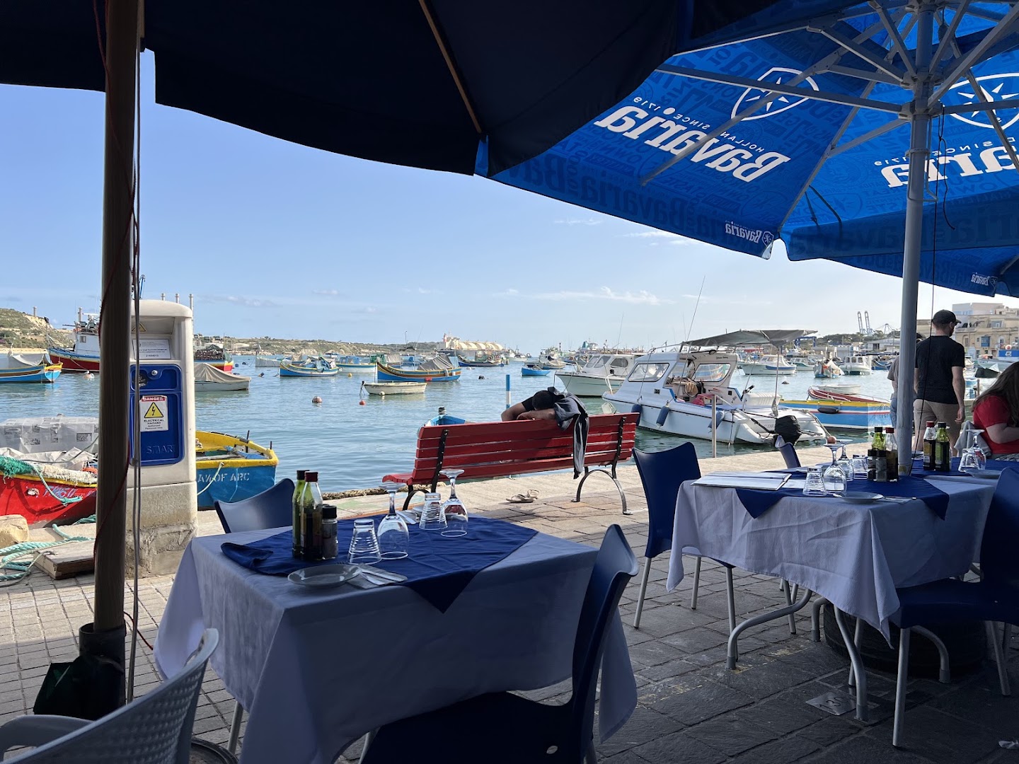 La Nostra Padrona: attractive restaurant terrace with view