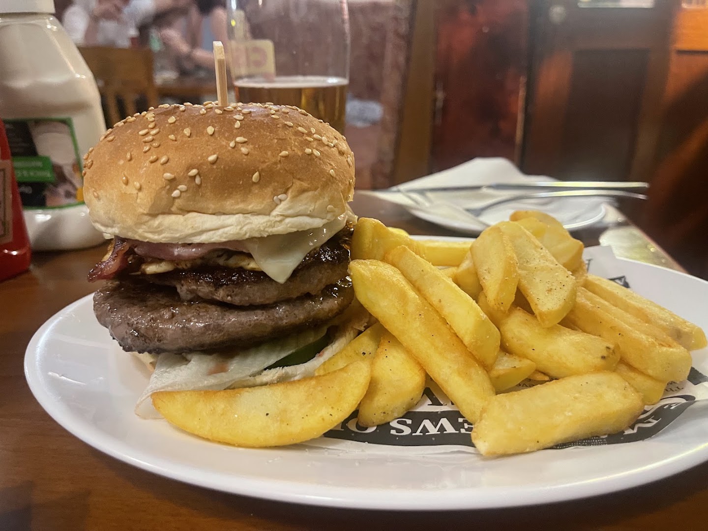 Salisbury Arms: appetizing photo of bar food