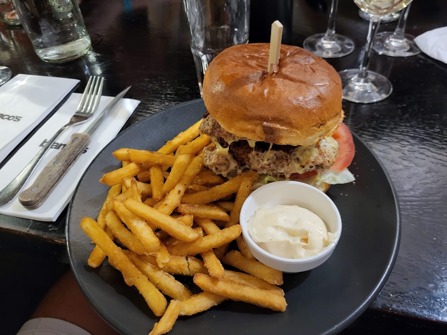 Bianco’s: appetizing photo of restaurant food