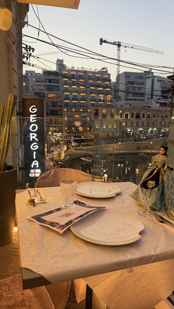 Georgia Restaurant: attractive restaurant terrace view