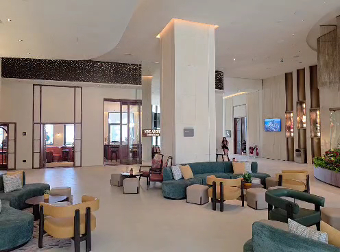 Hard Rock Hotel Malta: professional hotel lobby interior shot