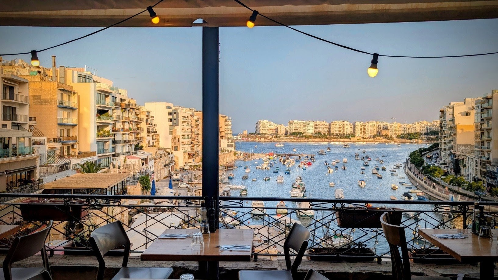 Peppino’s: beautiful restaurant terrace view
