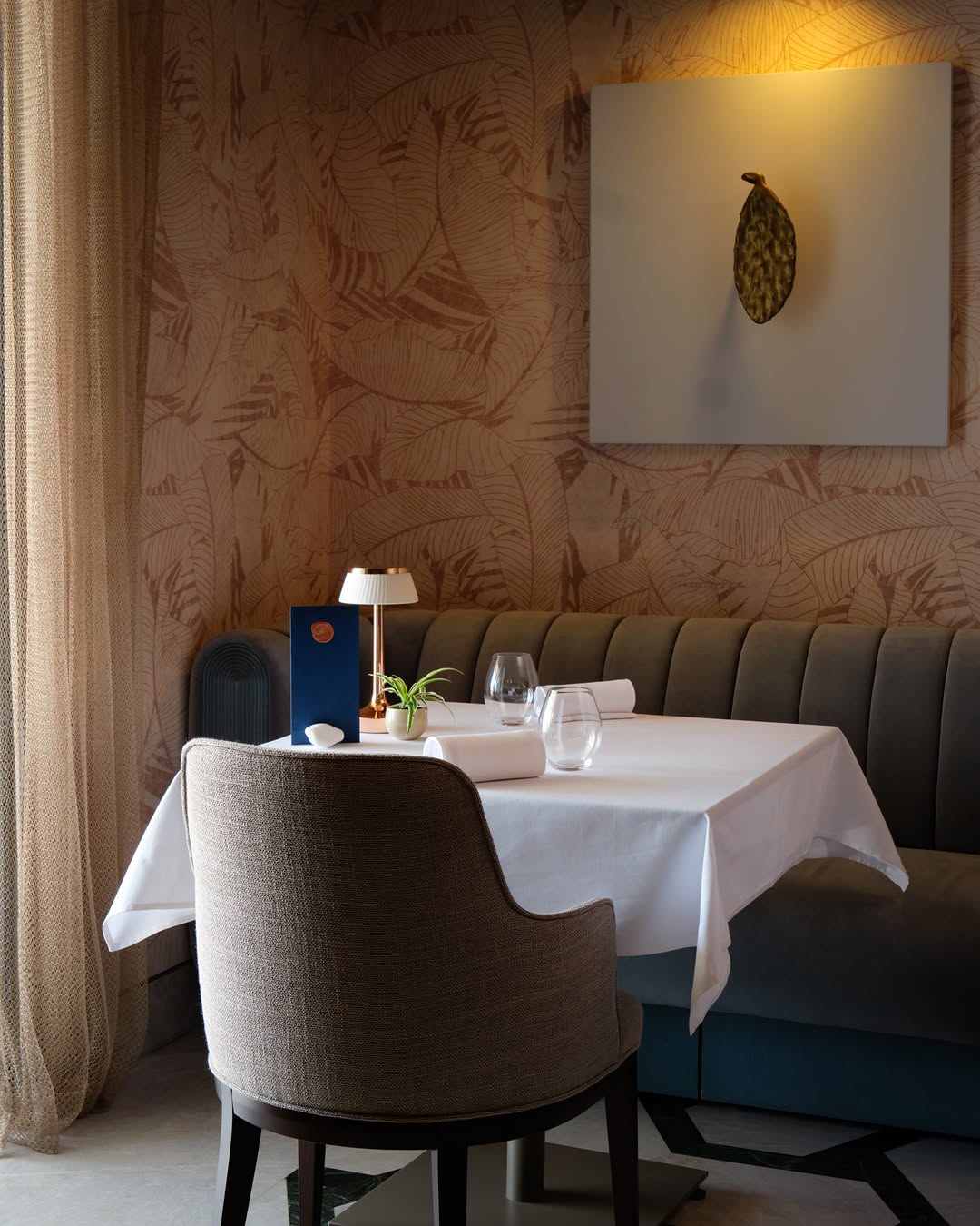 ION Harbour by Simon Rogan: elegant and professional restaurant interior