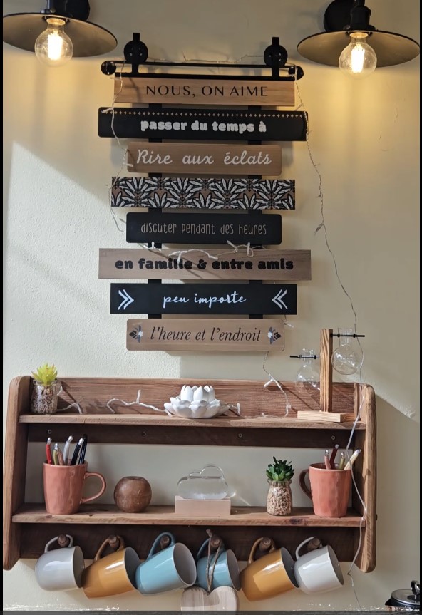 La Vie Claire Curepipe: attractive shop interior display