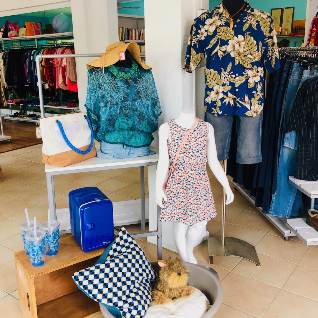 The Good Shop Mauritius: clear display of shop products
