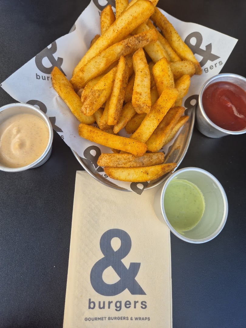 And Burgers: appetizing, high-quality food photo