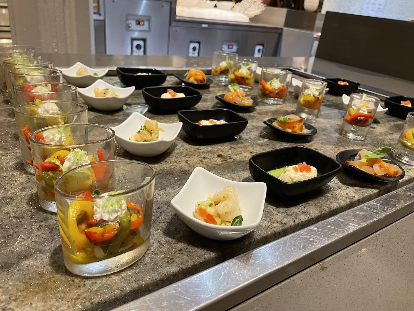 Blue Marlin: appetizing display of restaurant food
