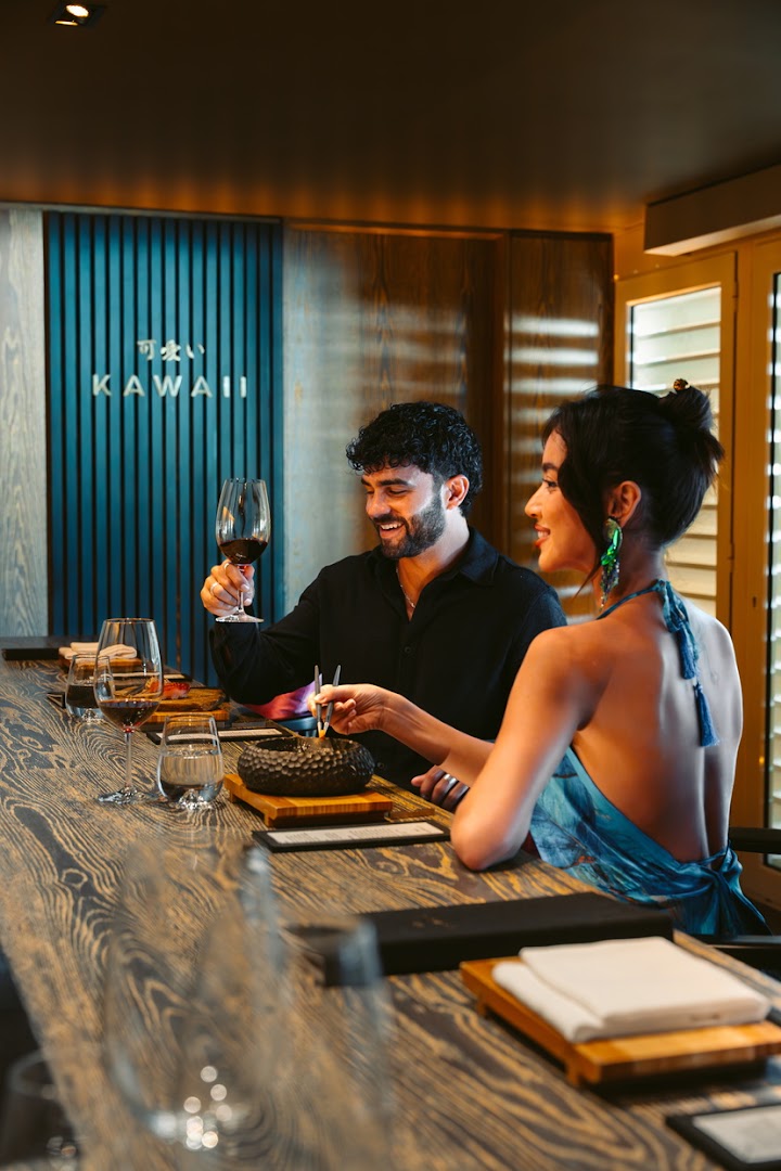 KAWAII: professional, inviting restaurant atmosphere
