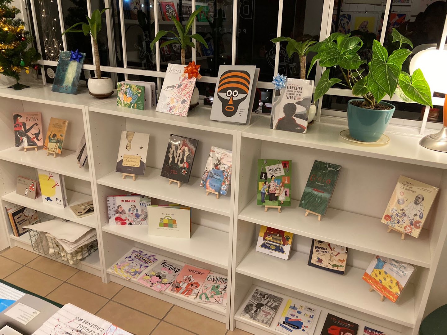 Bremen Pequeña Librería: clear display of bookstore products