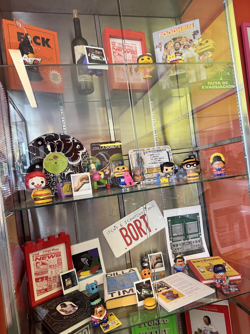 Burger Gang: showcases restaurant's unique pop culture decor