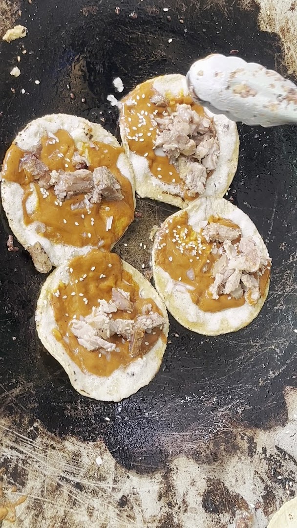 Fritanguita: appetizing food preparation shot