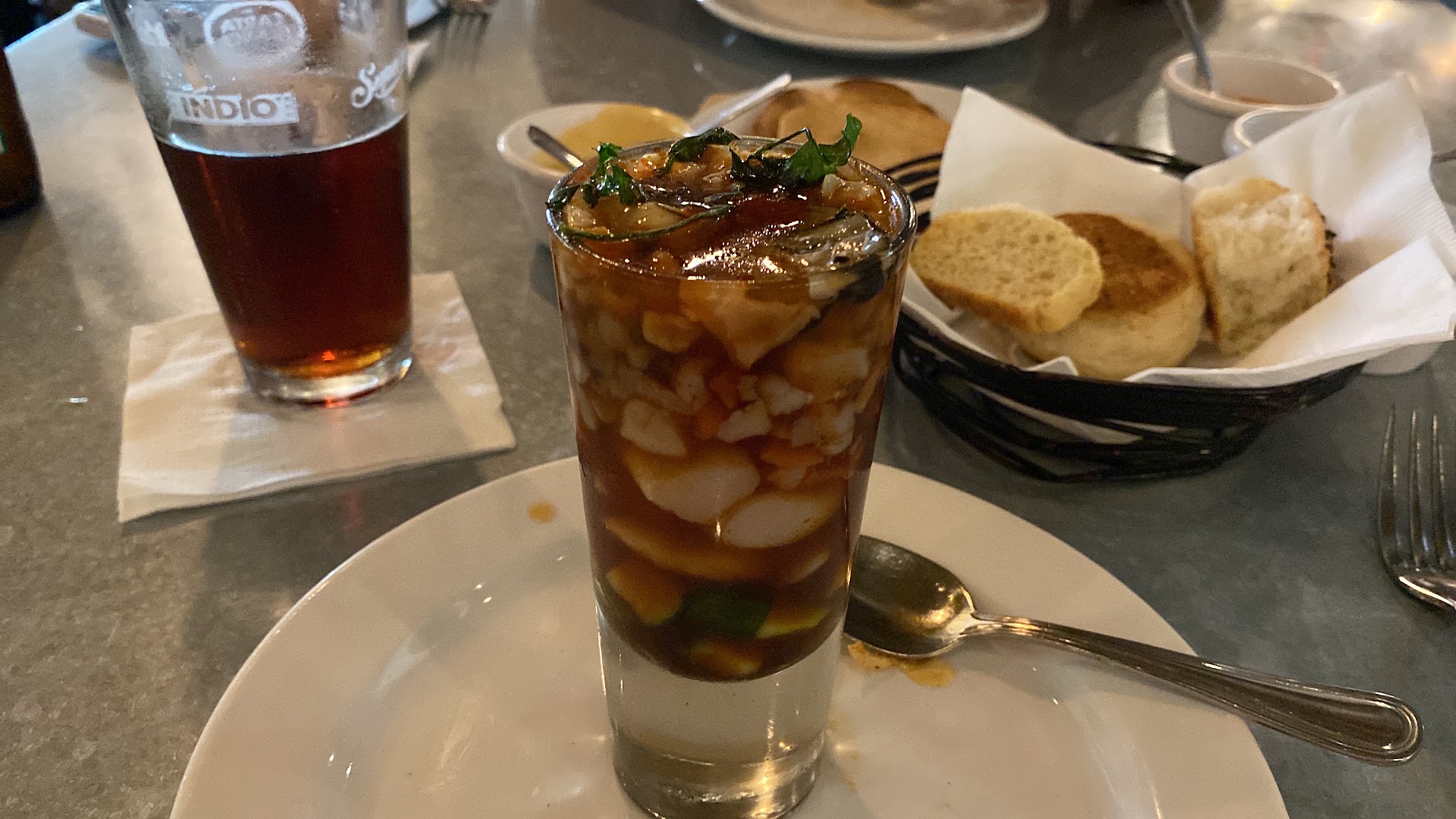 La Querencia BajaMed: appetizing food presentation