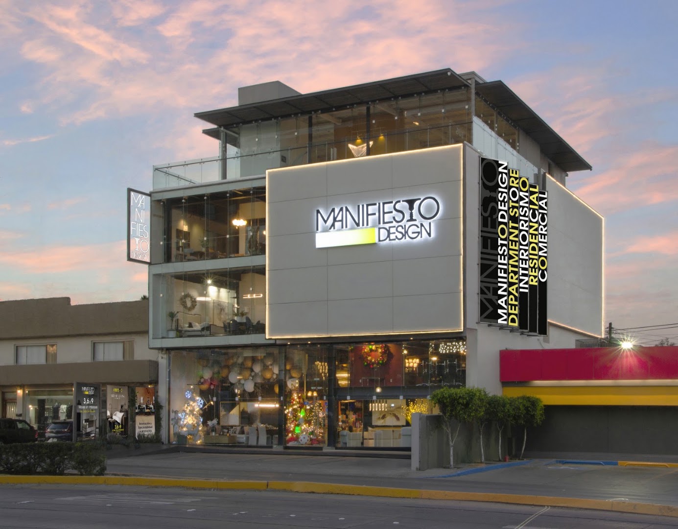 Manifiesto Design Center: professional exterior shot of shop