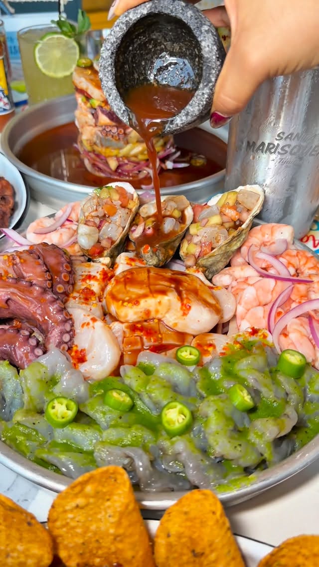 Santa Marisquería: appetizing high-quality food photography