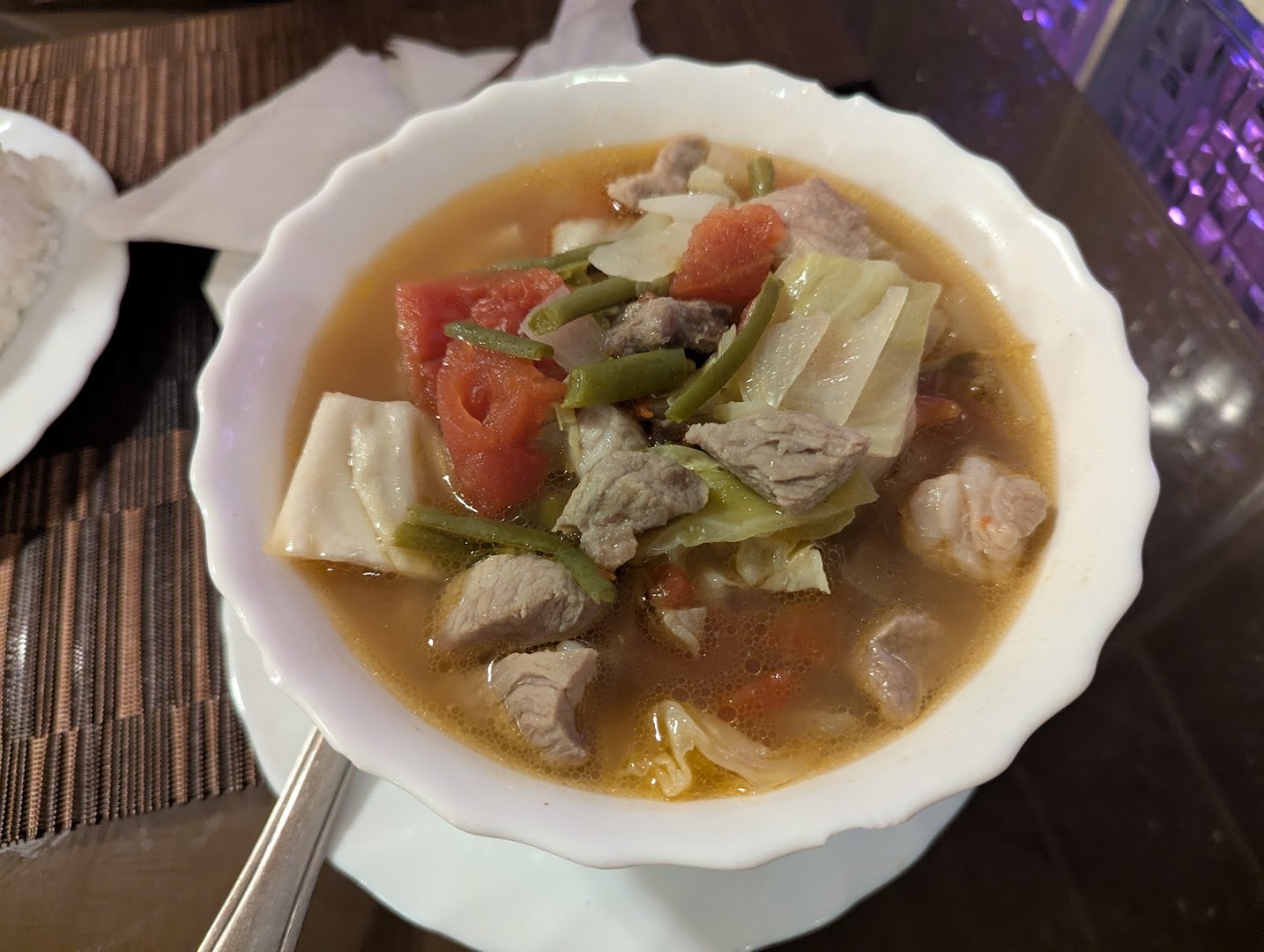 BS Café: appetizing photo of served food
