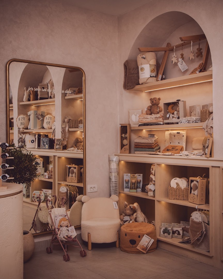 Nikose Kids Concept Store: beautifully curated shop interior display