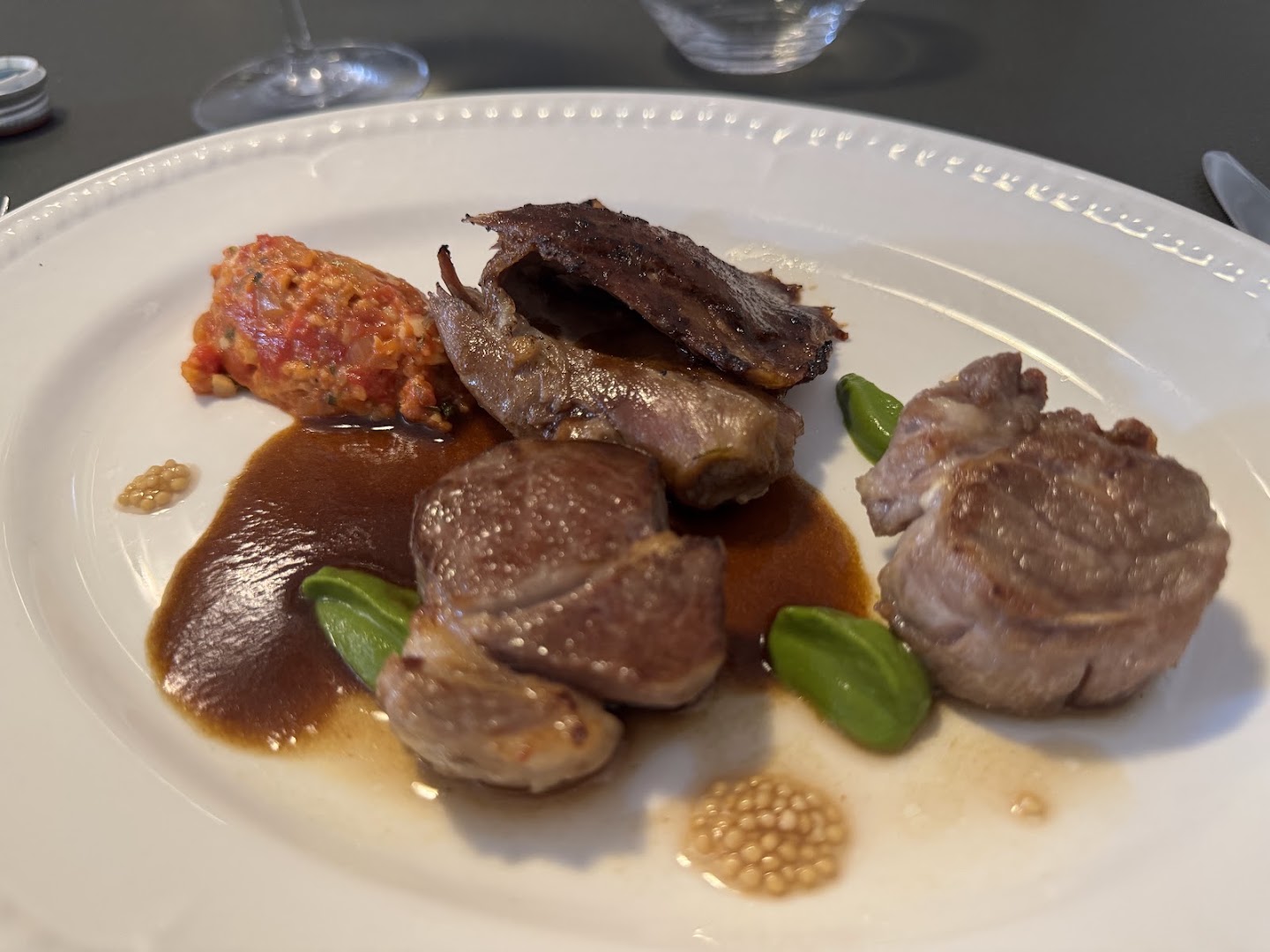 Eho Restaurant Perast: appetizing, high-quality food presentation