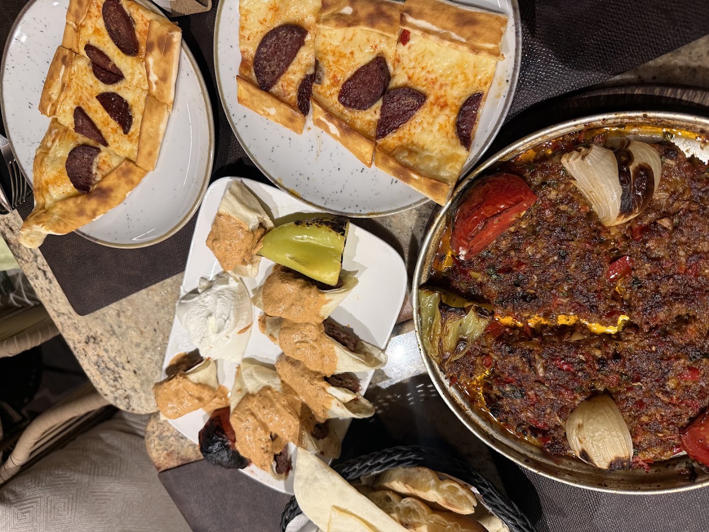 Antioch Restaurant: appetizing photo of restaurant food