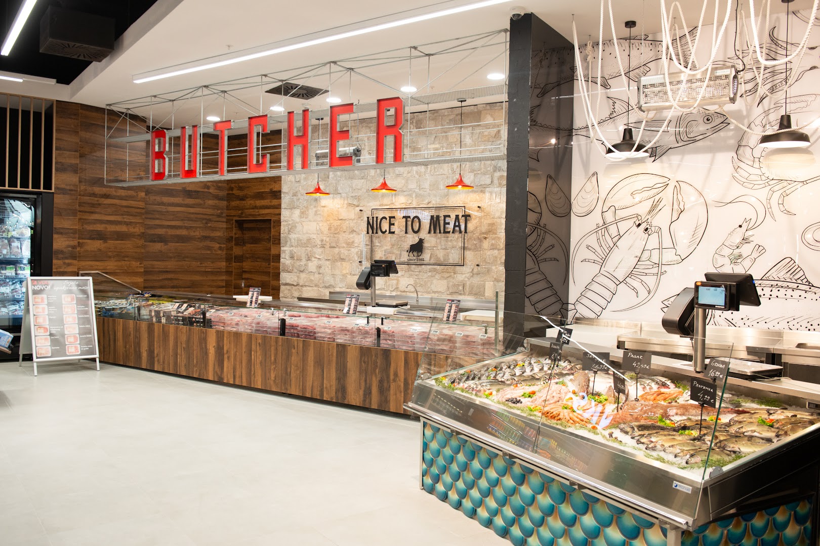 Voli Market Boka Place: professional interior shop display photo