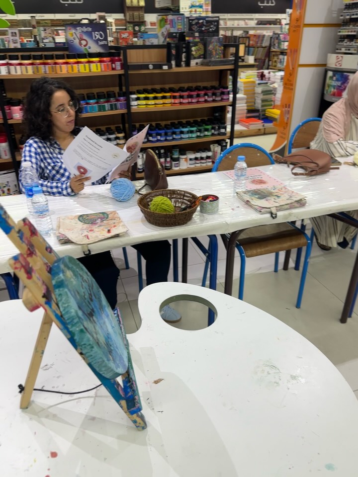 Tadlsa Café: creative workshop activity