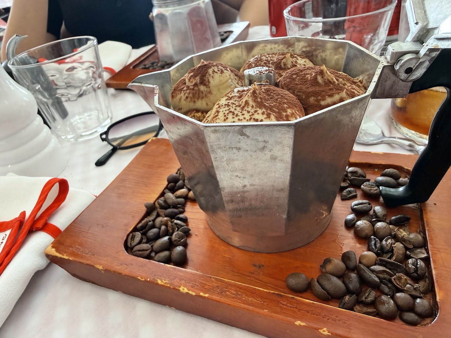 L'Italien del Cézanne: appetizing and creative food presentation