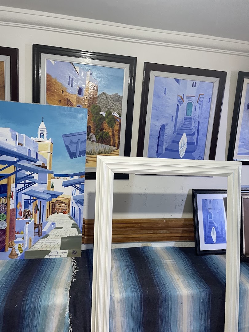 Gallery of Mohsin El Ouragli: gallery artwork and interior