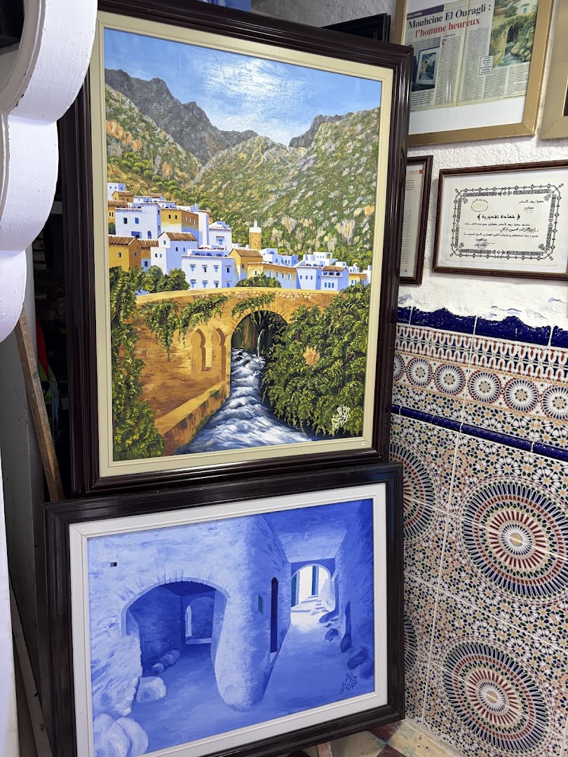Gallery of Mohsin El Ouragli: gallery artwork and interior