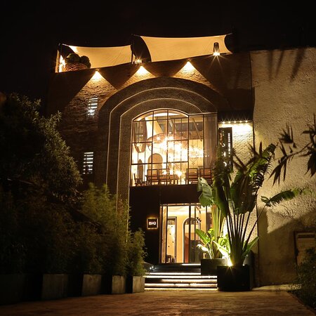 Ishq: beautiful professional exterior night shot