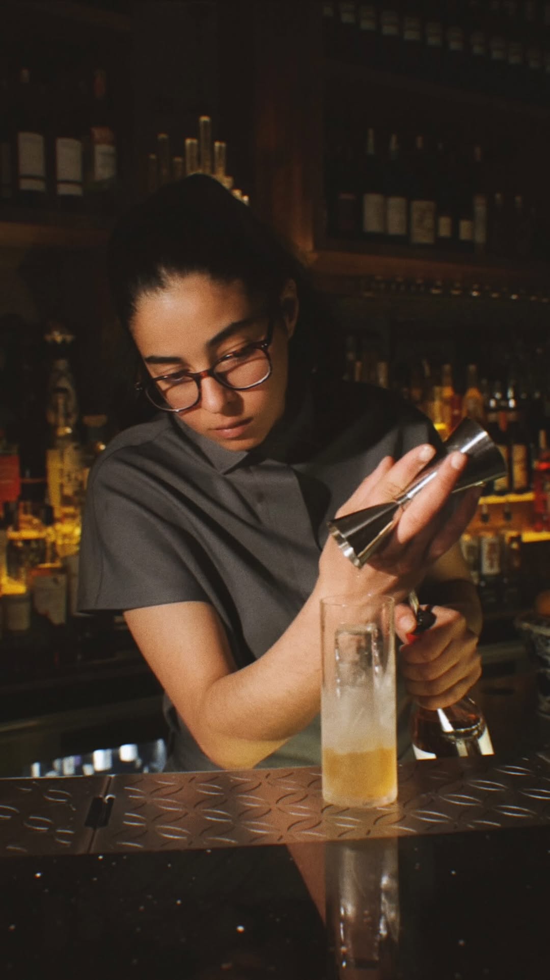 NAPA Chapter 1: professional shot of bartender working