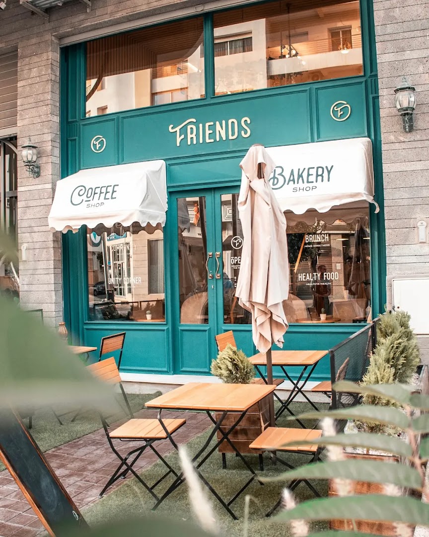 Friends Coffee Shop & Bakery: attractive and professional storefront photo