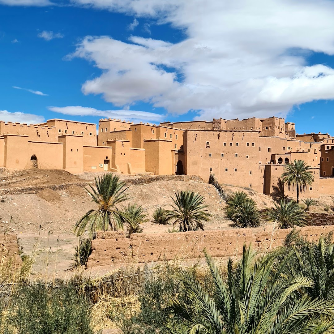 Kasbah Taourirt: high quality exterior architectural shot