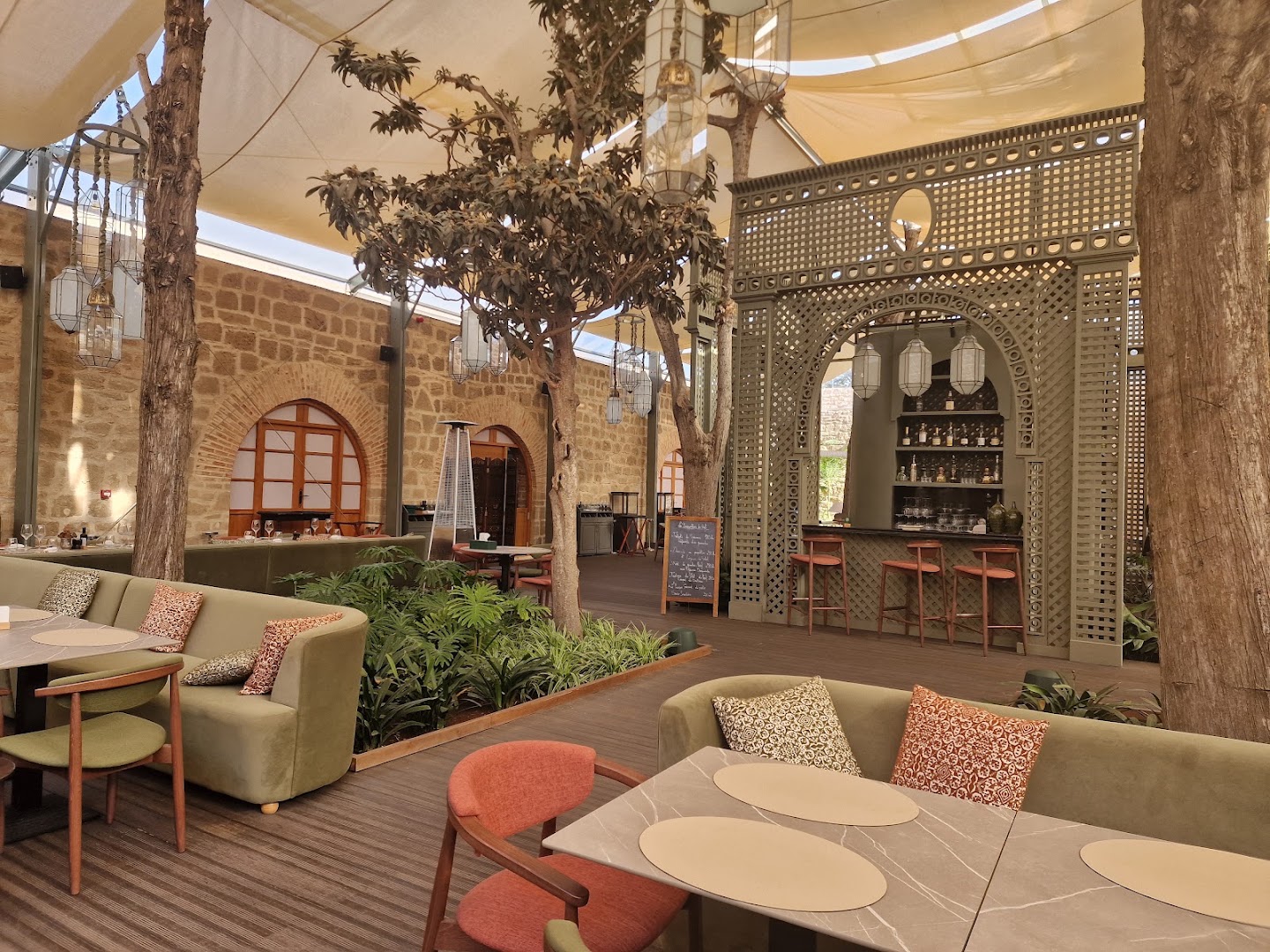 Le Patio by Chellah: beautiful, high-quality venue atmosphere