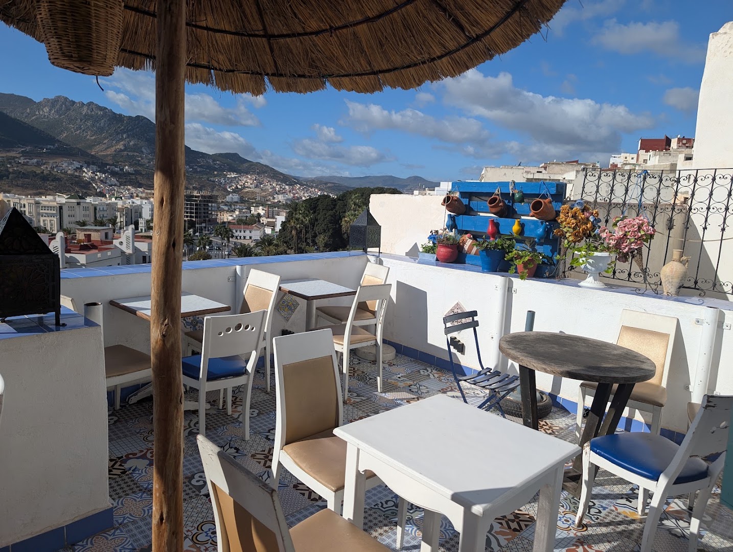 Borj El Hafa: attractive terrace with scenic view