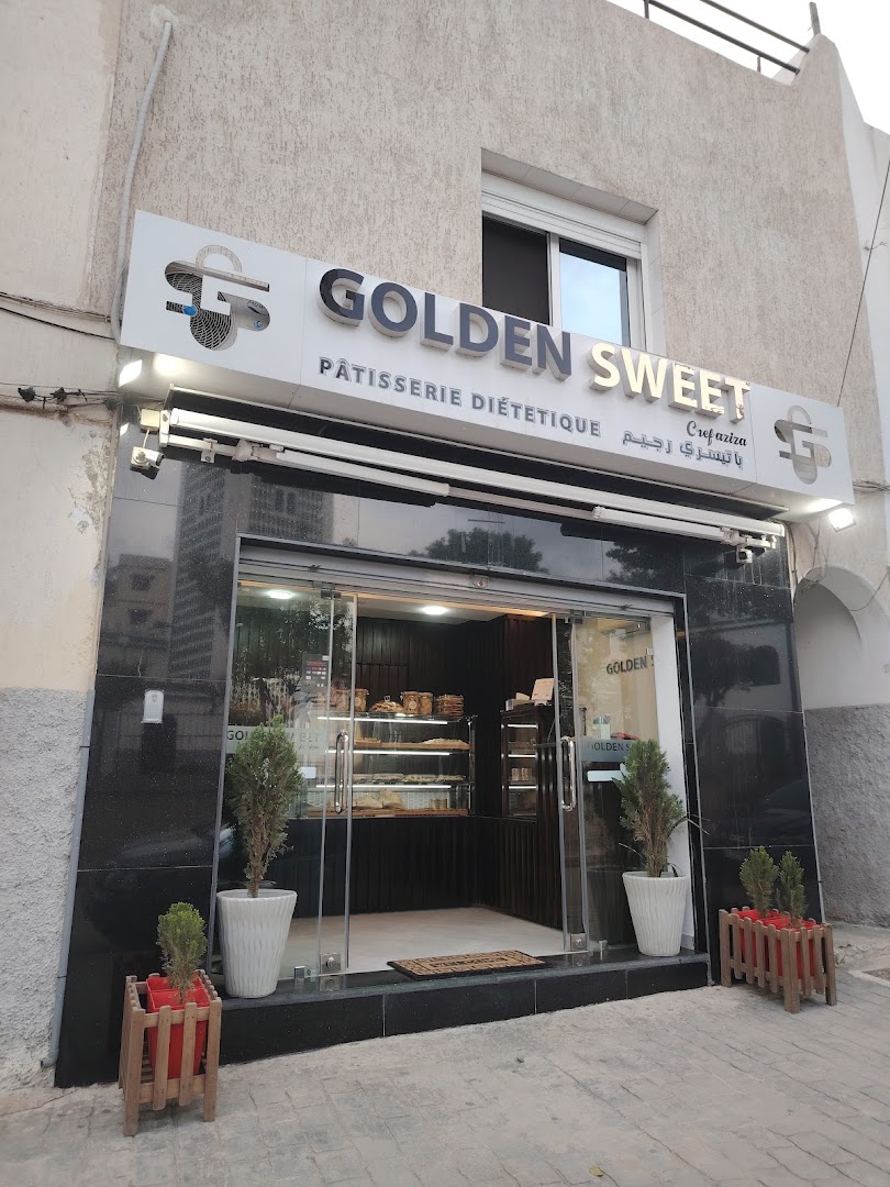 Golden Sweet: clear storefront photo of shop