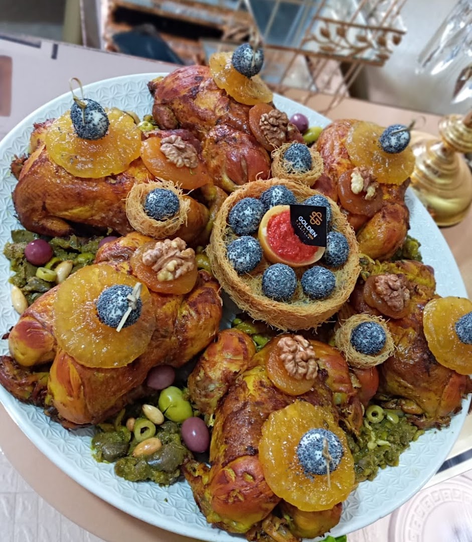 Golden Sweet: high quality food presentation photo