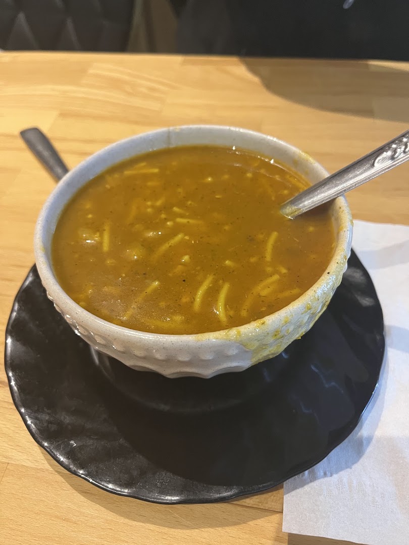 Restaurant Ali Baba: clear photo of served food