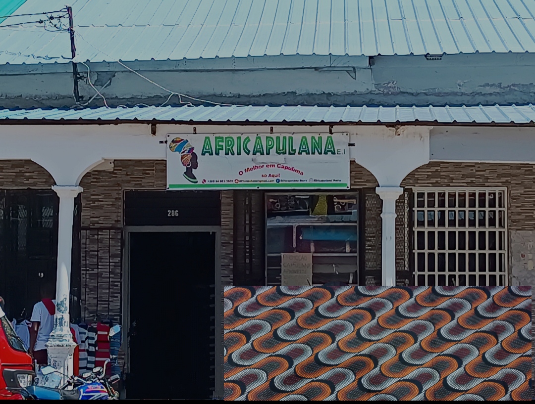 Africapulana: clear storefront photo of shop
