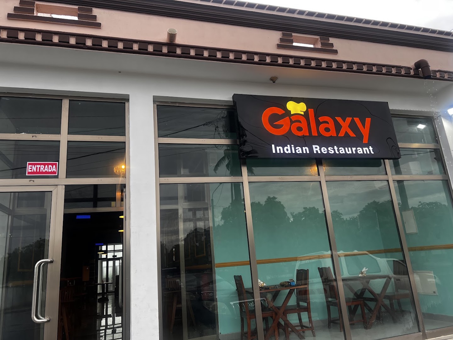 Galaxy Indian Restaurant: clear exterior shot of restaurant