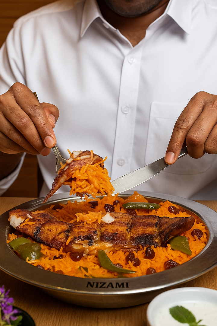 NIZAMI Rice & Grills: professional food photography