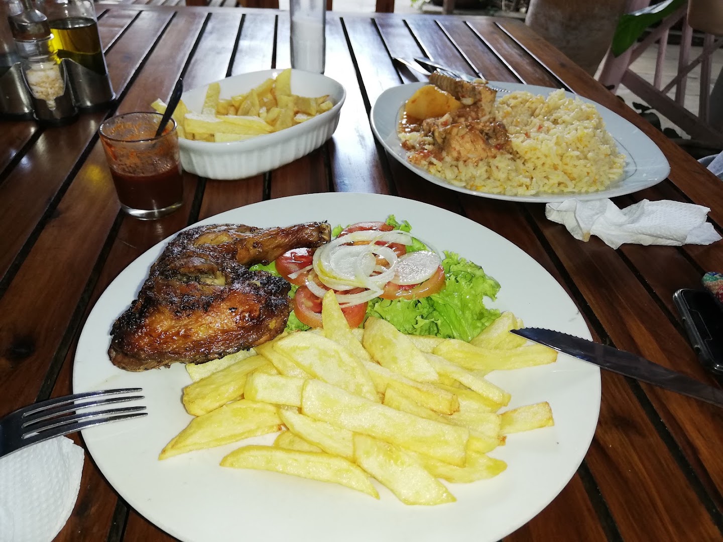 Africa Tropical: clear, appetizing photo of food