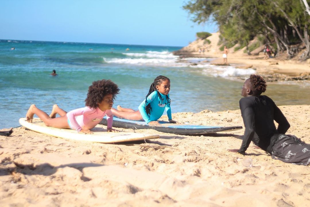 Wutsita Surf School: surf school activity clearly