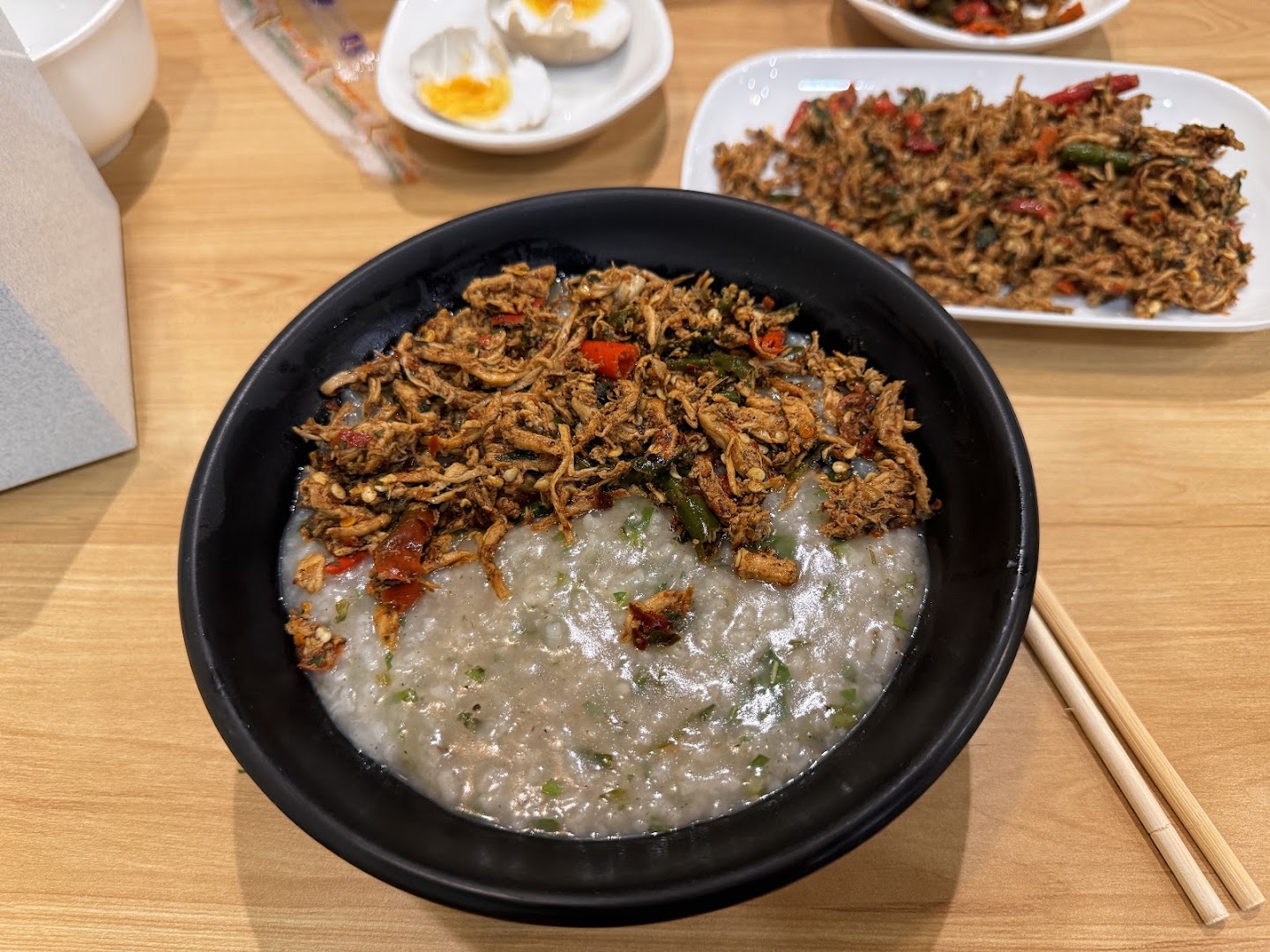 Congee Bear: clear, appetizing photo of food