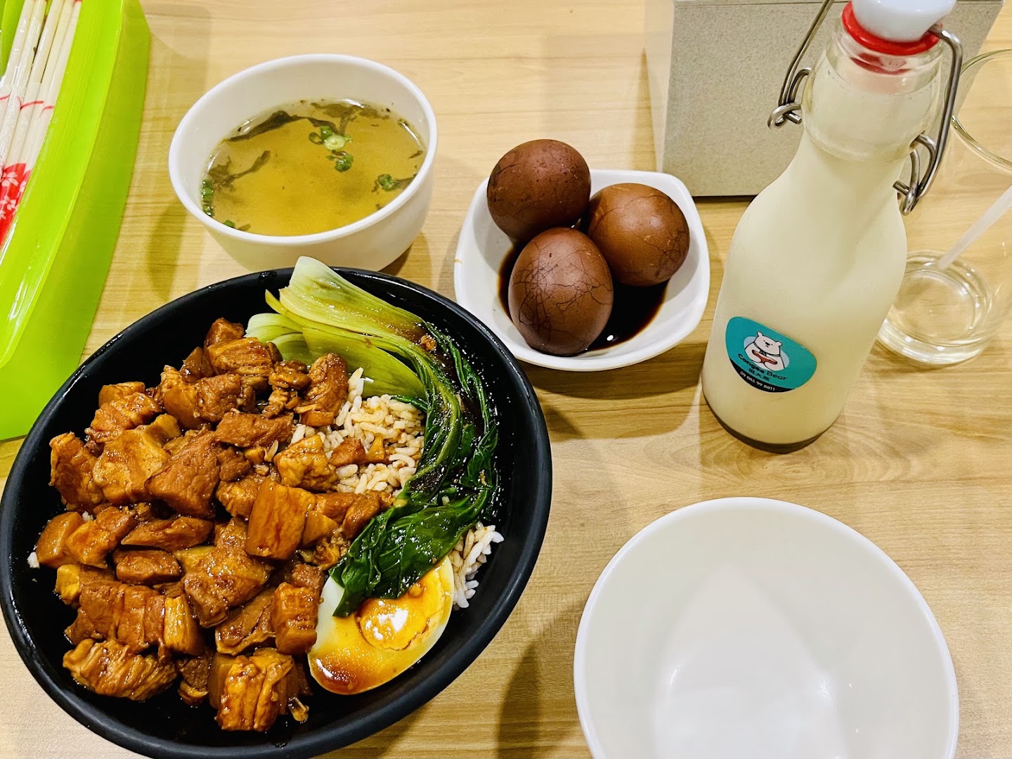 Congee Bear: appetizing, clear photo of food
