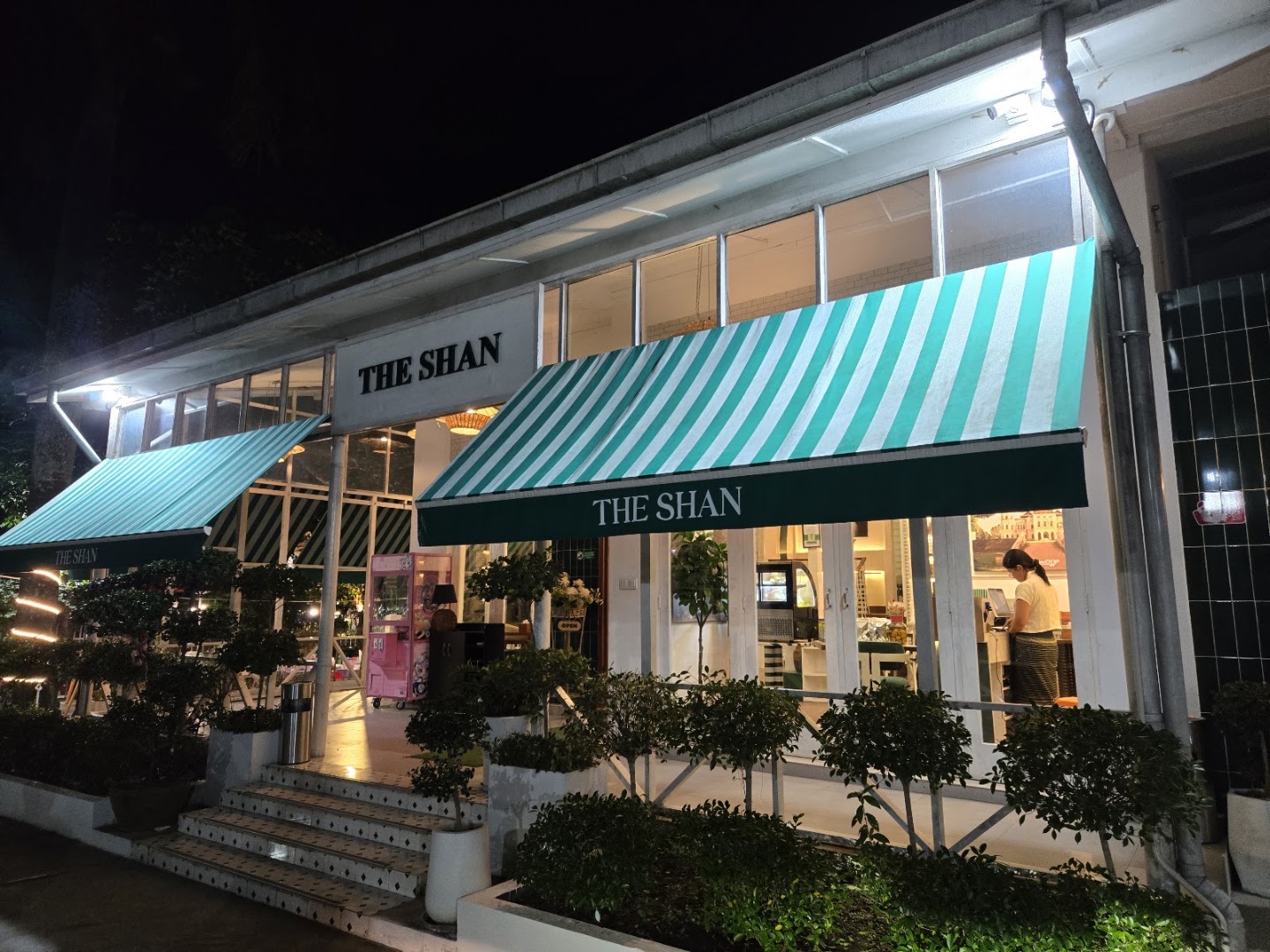 The Shan: clear, professional exterior shot