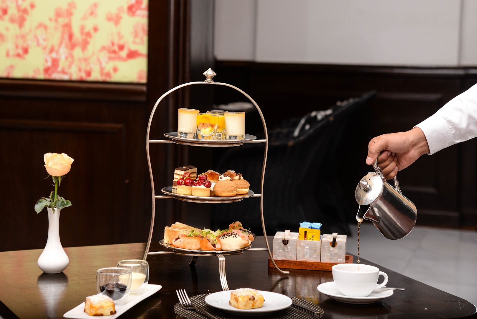 The Strand Yangon: professional high-quality afternoon tea photo