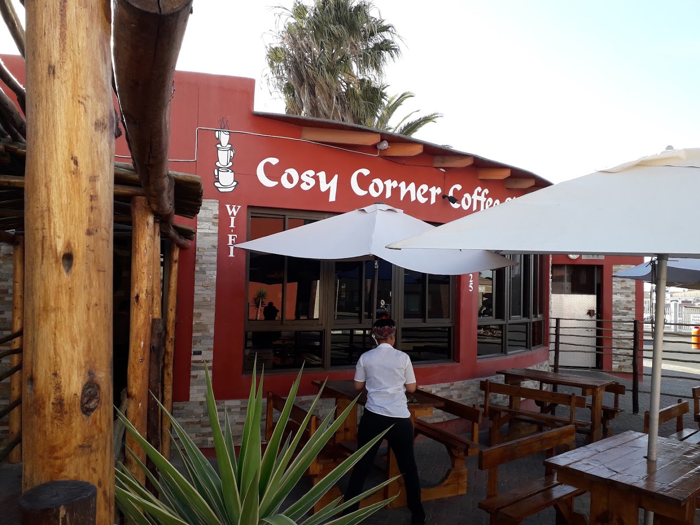 Cosy Corner Coffee Shop: clear exterior shot of venue