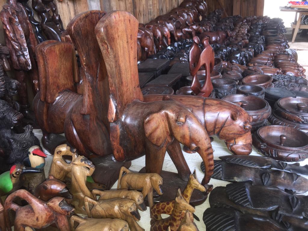 Okahandja Mbangura Woodcarvers Craft Market: products sold at market