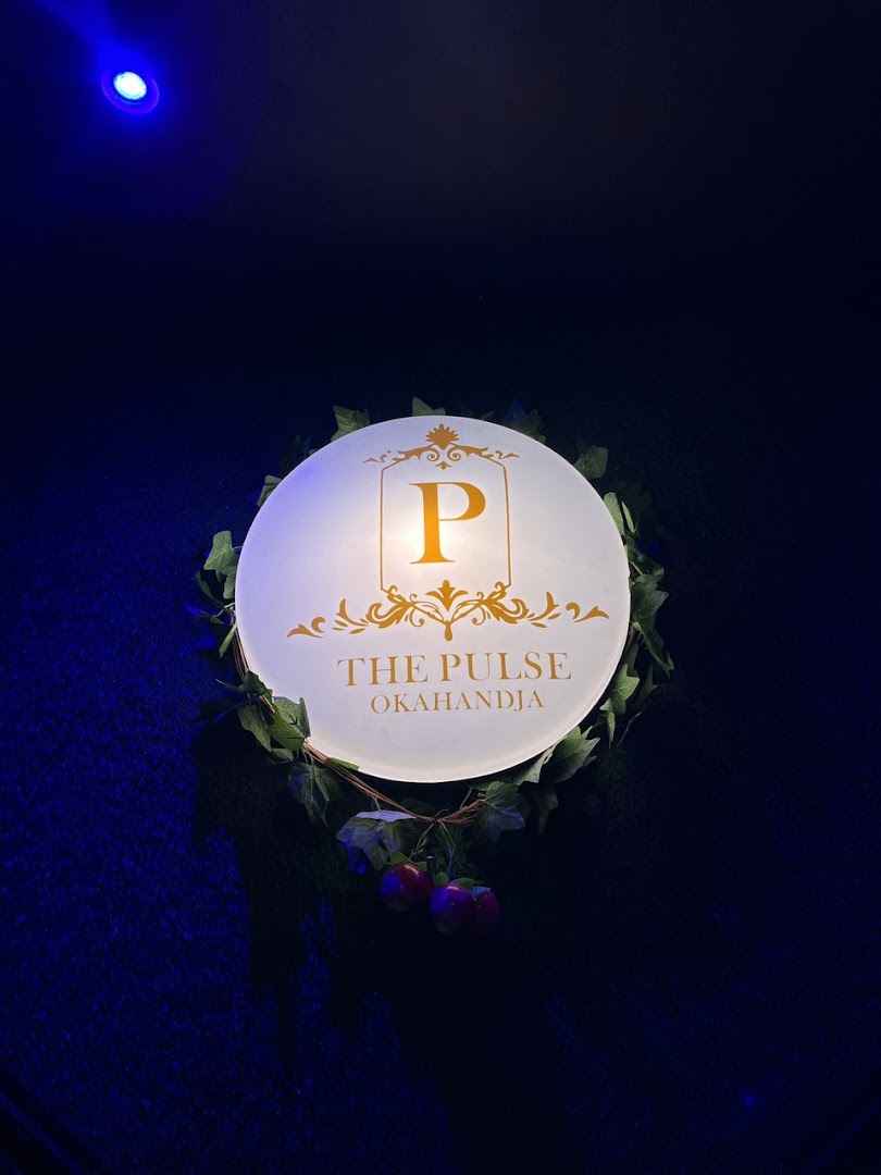 The Pulse Lounge Okahandja: clear branding of the venue