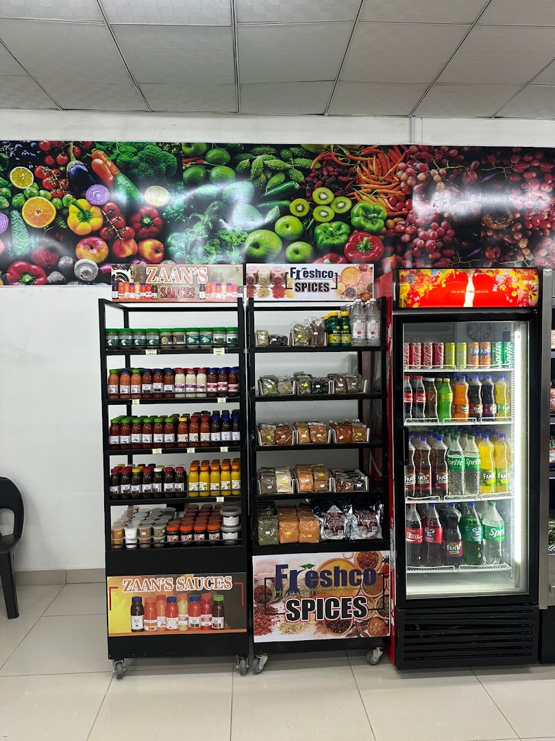 Freshco Opuwo: clear display of shop products